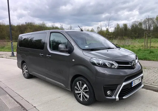 świeradów-zdrój Toyota Proace Verso cena 114454 przebieg: 165299, rok produkcji 2018 z Świeradów-Zdrój